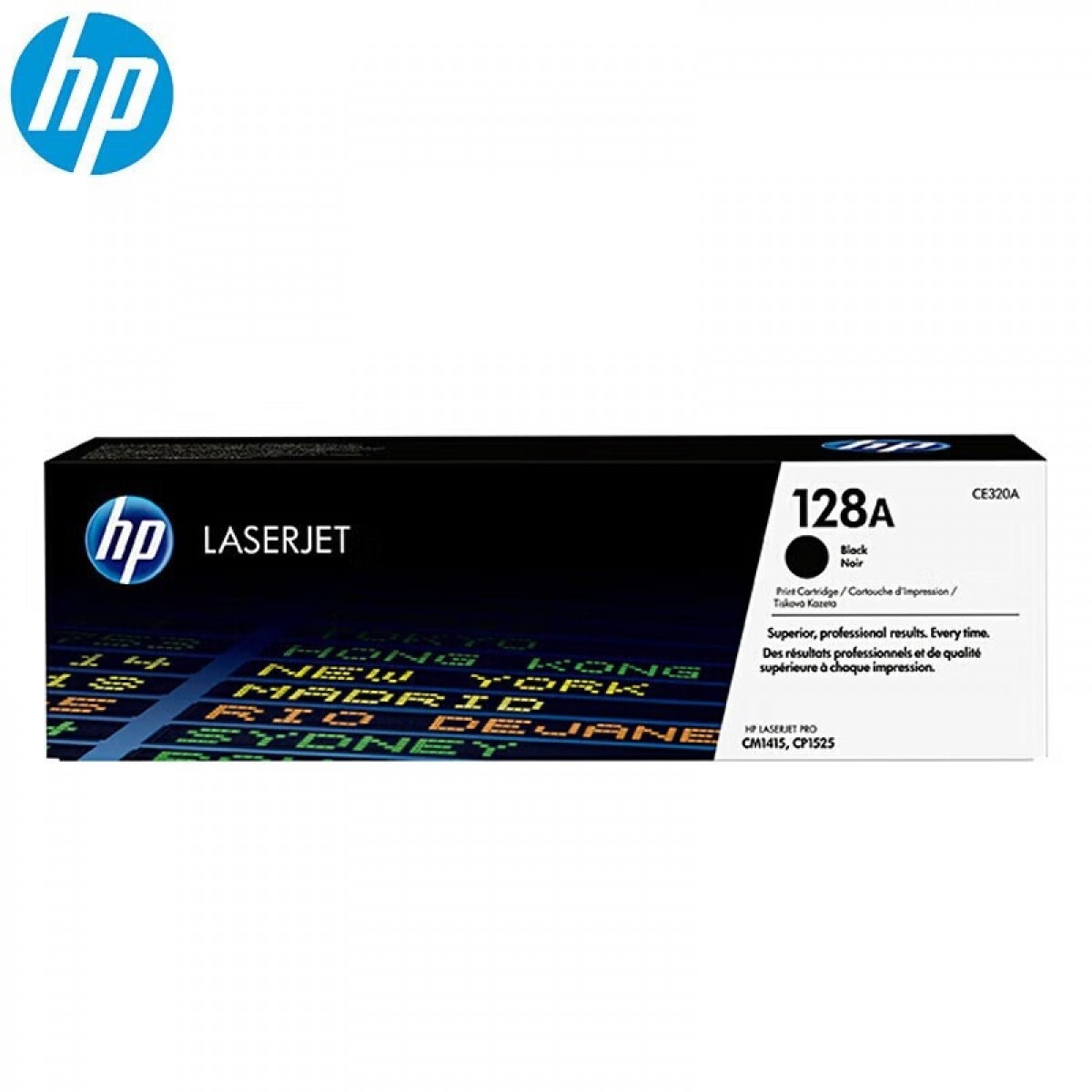惠普（HP）128A原装硒鼓 CE320A黑色硒鼓 适用于CM1415fn CM1415fnw CP1525n 128A 黑色硒鼓CE320A(约2000页)