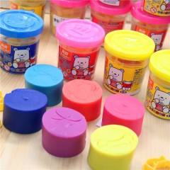 真彩 单色橡皮泥彩泥套装带模具儿童手工粘土益智玩具6色可选幼儿园手工泥 彩泥6盒（6种颜色）