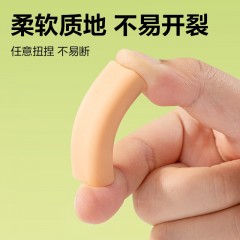 得力（deli）小号5只装纳米净橡皮擦擦拭干净手感细腻五块彩盒装纳米净开学必备文具收纳方便集屑效果VP528