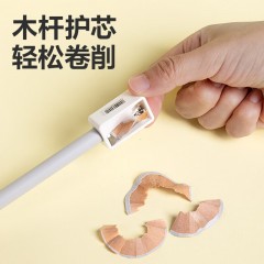 得力笔形橡皮擦无屑超干净橡皮小学生专用安全无毒橡皮擦精准擦拭橡皮高颜值橡皮2025超火款橡皮擦 【细杆】6支-送卷笔刀