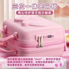 得力（deli）文具套装礼盒小学生儿童开学大礼包学习用品卷笔刀铅笔橡皮擦开学礼物考试奖励毕业奖品生日礼物 豪华 六一文具箱【低年级】女生