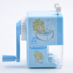 三木(SUNWOOD) 卡通手摇削铅笔机/削笔机/削笔器/学生卷笔刀/转笔刀 蓝色 5180