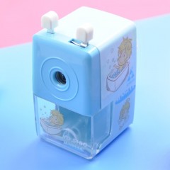 三木(SUNWOOD) 卡通手摇削铅笔机/削笔机/削笔器/学生卷笔刀/转笔刀 蓝色 5180