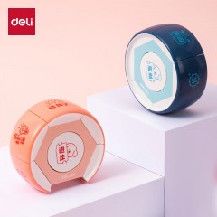 得力教师用教学八面合一批改作业评语印章盖章儿童奖励卡通可爱小学生老师幼儿园大号鼓励表扬创意图案点赞 【升级款】粉色鼓励印章（八面合一）