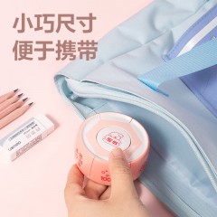 得力教师用教学八面合一批改作业评语印章盖章儿童奖励卡通可爱小学生老师幼儿园大号鼓励表扬创意图案点赞 【升级款】粉色鼓励印章（八面合一）