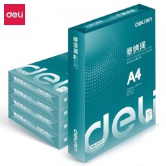 得力尼罗河a4影印纸7080g双面打印办公用白纸学生用纸草稿纸 得力塞纳河A470克整箱5包2500张