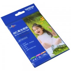 兄弟（brother）RC高光相纸6寸光面240克100张20张喷墨打印相纸相片纸影楼照片 RC相纸240g 6寸(20张/包)