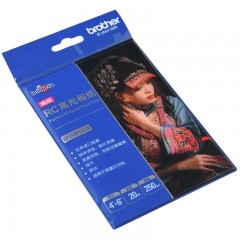 兄弟（brother）RC高光相纸6寸光面240克100张20张喷墨打印相纸相片纸影楼照片 高级RC相纸250g 6寸(20张/包）