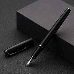 毕加索（pimio）钢笔  商务办公礼品 成人学生练字 男女开学礼物 铱金钢笔 916幕日灰