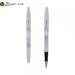 毕加索（pimio）宝珠笔签字笔 商务办公礼品成人签名笔学生练字男女开学礼物0.5mm 606珍珠白