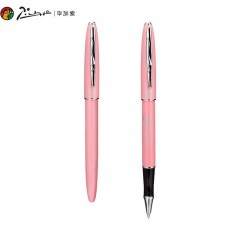 毕加索（pimio）宝珠笔签字笔 商务办公礼品成人签名笔学生练字男女开学礼物0.5mm 606珍珠红