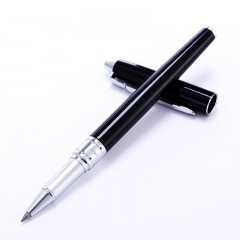 毕加索（pimio）宝珠笔签字笔商务办公开学礼品成人签名笔 学生练字0.5mm 605亮黑