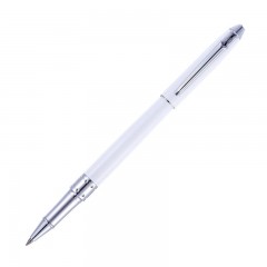 毕加索（pimio）宝珠笔签字笔商务办公开学礼品成人签名笔 学生练字0.5mm 605瓷白