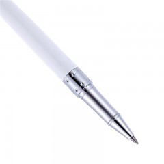 毕加索（pimio）宝珠笔签字笔商务办公开学礼品成人签名笔 学生练字0.5mm 605瓷白