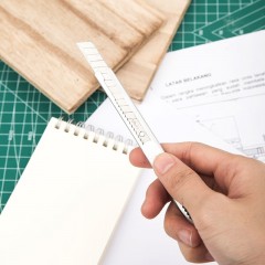 得力（deli）金属美工刀小号裁纸壁纸刀手工小刀拆快递拆纸刀美术刀工具刀 【2把白色】60°刀尖-金属无锁 2053