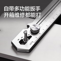得力（deli）锌合金大号金属美工刀套装裁纸刀电工刀刀片办公重型大号工业用 六合一美工刀 TD111
