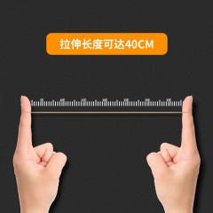 得力（deli）橡皮筋高弹力耐用牛皮筋乳胶圈强力黄皮筋办公用品扎菜工业办公用品 3214 100g-筒装橡胶圈