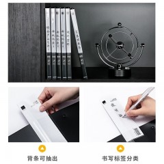 得力（deli）A4金属双强力夹硬文件夹 学生大容量试卷收纳资料夹诗朗诵签约夹板合同档案夹 【黑色】双强力夹丨单个装