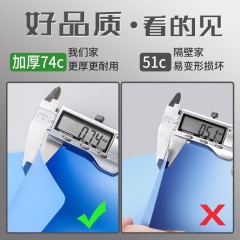 得力（deli）A4金属双强力夹硬文件夹 学生大容量试卷收纳资料夹诗朗诵签约夹板合同档案夹 【黑色】单强力夹丨五个装