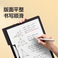 得力（deli）纽赛文件夹折页板夹收纳夹板折叠板夹a4档案夹资料夹试卷夹纸张本夹子折页垫板书写板创意对折写字 NS5016 A4竖式板夹-岸砂白